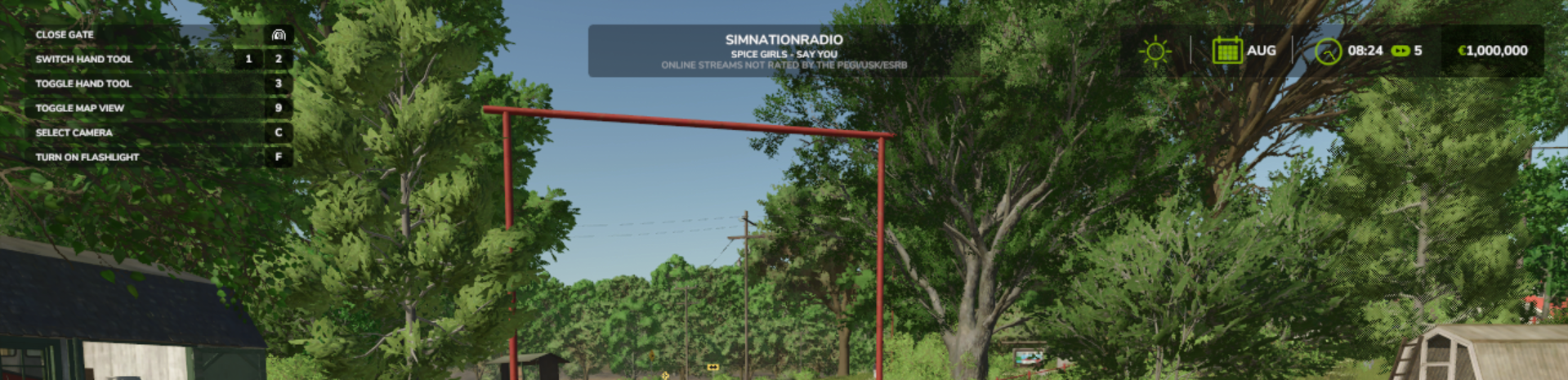 We are in Farming Simulator 🚜